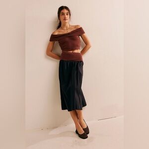 Free People Cooler in Capri Skirt Set